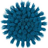 Brosse ronde HyDrive pour perceuse, Soies Tr&egrave;s ferme, Longueur de 3-1/10", Bleu Helyx Safety & Industrial Supplies