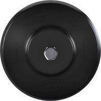 Brosse ronde HyDrive pour perceuse, Soies Tr&egrave;s ferme, Longueur de 3-1/10", Noir Helyx Safety & Industrial Supplies
