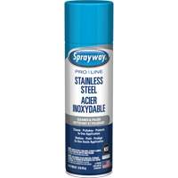 Nettoyant & polis pour acier inoxydable Pro Line, 15 oz, Canette a&eacute;rosol Helyx Safety & Industrial Supplies