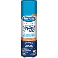 Pro Line Crazy Clean&reg; All Purpose Cleaner, 19 oz., Aerosol Can Helyx Safety & Industrial Supplies