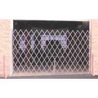 Barri&egrave;res de s&eacute;curit&eacute; galvanis&eacute;es repliables, Repliable simple fixe, 4' lo x 6' h d&eacute;ploy&eacute; Helyx Safety & Industrial Supplies