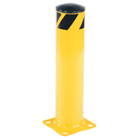 Butoir de s&eacute;curit&eacute;, Acier, 24" h x 5-1/2" la, Jaune Helyx Safety & Industrial Supplies