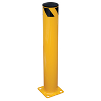 Butoir de s&eacute;curit&eacute;, Acier, 36" h x 5,5" la, Jaune Helyx Safety & Industrial Supplies
