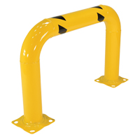 High Profile Machinery Guards, 3' W x 2' H, Yellow Helyx Safety & Industrial Supplies