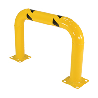High Profile Machinery Guards, 3' W x 2' H, Yellow Helyx Safety & Industrial Supplies