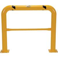 High Profile Machinery Guards, 4' W x 3.5' H, Yellow Helyx Safety & Industrial Supplies