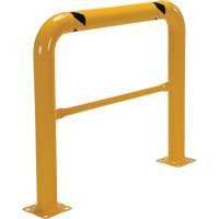High Profile Machinery Guards, 4' W x 3.5' H, Yellow Helyx Safety & Industrial Supplies