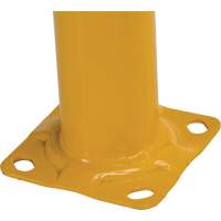 High Profile Machinery Guards, 4' W x 3.5' H, Yellow Helyx Safety & Industrial Supplies