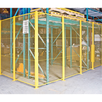 Wire Mesh Partition Components - Universal Posts, 10-1/4' H Helyx Safety & Industrial Supplies