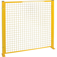 Perimeter Guards, 4.125' H x 2" W, Yellow Helyx Safety & Industrial Supplies