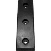 Molded Rubber Dock Guards, Rubber, 30" W x 4" D x 10" H Helyx Safety & Industrial Supplies
