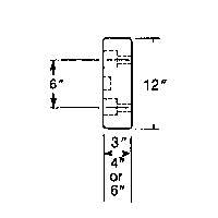 Molded Rubber Dock Guards, Rubber, 30" W x 4" D x 10" H Helyx Safety & Industrial Supplies