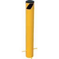 Bornes &agrave; couler, Acier, 35" h x 5-9/16" la, Jaune Helyx Safety & Industrial Supplies