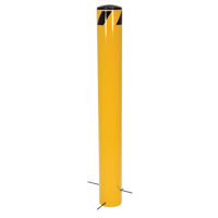 Bornes &agrave; couler, Acier, 36-1/2" h x 5-9/16" la, Jaune Helyx Safety & Industrial Supplies