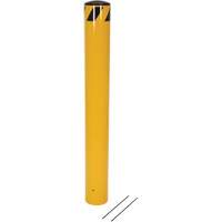 Bornes &agrave; couler, Acier, 48-1/2" h x 5-9/16" la, Jaune Helyx Safety & Industrial Supplies