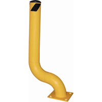 Borne d&eacute;sax&eacute;e, Acier, 36-1/8" h x 8" la, Jaune Helyx Safety & Industrial Supplies