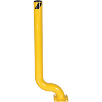 Borne d&eacute;sax&eacute;e, Acier, 54" h x 4-1/2" la, Jaune Helyx Safety & Industrial Supplies