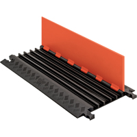 Protecteur de c&acirc;ble &agrave; profil bas et 5 canaux Guard Dog, 5 canaux, 36" lo x 16,9" la x 1,25" h Helyx Safety & Industrial Supplies