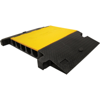 Protecteur de c&acirc;ble robuste Yellow Jacket, 5 canaux, 35,75" lo x 57,25" la x 5,125" h Helyx Safety & Industrial Supplies