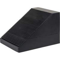Wheel Chock, 10-5/8" x 8-5/8" x 7", Black Helyx Safety & Industrial Supplies