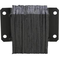 Butoir de quai lamell&eacute;, Horizontal, Caoutchouc, 12" la x 6" p x 10" h Helyx Safety & Industrial Supplies