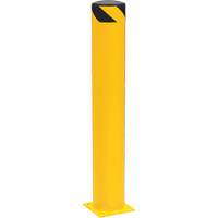 Bornes de s&eacute;curit&eacute; tubulaire, Acier, 42" h x 6-5/8" la, Jaune Helyx Safety & Industrial Supplies