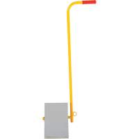 Aluminum Wheel Chock With Handle, 7" W x 11-7/8" D x 7-11/16" H Helyx Safety & Industrial Supplies
