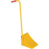 Ergo Handle Wheel Chock, Steel, Yellow, 8" W x 10-3/4" D x 9-1/8" H Helyx Safety & Industrial Supplies