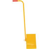 Ergo Handle Wheel Chock, Steel, Yellow, 8" W x 10-3/4" D x 9-1/8" H Helyx Safety & Industrial Supplies