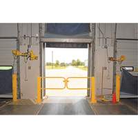 Barri&egrave;re de quai pivotante, 42-1/16" h x 113" la Helyx Safety & Industrial Supplies