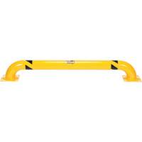 Low Profile Rack Guard, 5.3' W x 0.74' H, Yellow Helyx Safety & Industrial Supplies