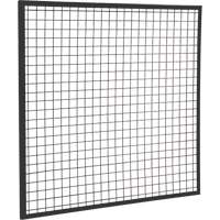 Panneau de cloison en treillis m&eacute;tallique, 4' h x 4' la Helyx Safety & Industrial Supplies