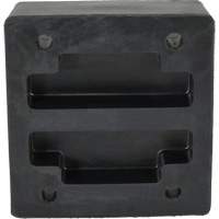 Butoir de quai moul&eacute;, Caoutchouc renforc&eacute;, 12" la x 4" p x 13" h Helyx Safety & Industrial Supplies