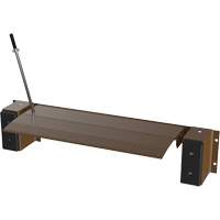 Niveleur de quai m&eacute;canique Edge-O-Dock, 93" la, 66" Largeur de la plateforme, 29" Port&eacute;e Helyx Safety & Industrial Supplies