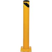 Butoir, Acier, 36" h x 4-1/2" la, Jaune Helyx Safety & Industrial Supplies