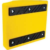 Heavy-Duty Wheel Chocks, Urethane, Yellow, 15-1/2" W x 17-7/10" D x 10" H Helyx Safety & Industrial Supplies