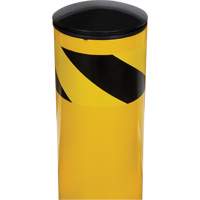 Butoir de s&eacute;curit&eacute;, Acier, 36" h x 5-1/2" la, Jaune Helyx Safety & Industrial Supplies