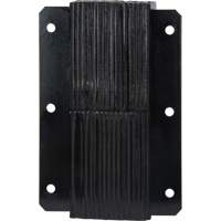 Laminated Dock Bumpers, Vertical, Rubber, 11" W x 6" D x 20" H Helyx Safety & Industrial Supplies