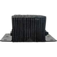 Laminated Dock Bumpers, Vertical, Rubber, 11" W x 6" D x 20" H Helyx Safety & Industrial Supplies
