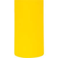 Capuchon en poly&eacute;thyl&egrave;ne pour borne de protection, 4-1/2" dia. x 64" l, Rouge/Jaune Helyx Safety & Industrial Supplies
