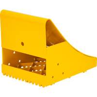 Ice Chocks, Steel, Yellow, 8-1/16" W x 10-5/8" D x 8-13/16" H Helyx Safety & Industrial Supplies