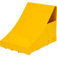 Ice Chocks, Steel, Yellow, 8-1/16" W x 10-5/8" D x 8-13/16" H Helyx Safety & Industrial Supplies