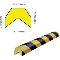 Butoir de protection de coin mod&egrave;le AA 5M Helyx Safety & Industrial Supplies