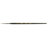 Artist Paint Brush, 1/16" Brush Width, Red Sable, Wood Handle Helyx Safety & Industrial Supplies