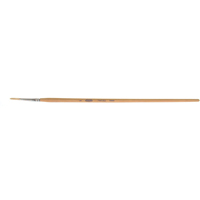 Pure White Bristle Round Marking Paint Brush, 9/64" Brush Width, White China, Wood Handle Helyx Safety & Industrial Supplies