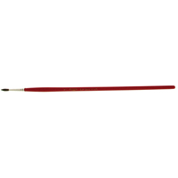 Round Marking Paint Brush, 9/64" Brush Width, Camel Hair, Wood Handle Helyx Safety & Industrial Supplies