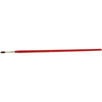 Round Marking Paint Brush, 5/32" Brush Width, Camel Hair, Wood Handle Helyx Safety & Industrial Supplies