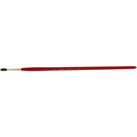 Round Marking Paint Brush, 3/16" Brush Width, Camel Hair, Wood Handle Helyx Safety & Industrial Supplies
