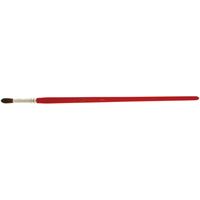 Round Marking Paint Brush, 1/4" Brush Width, Camel Hair, Wood Handle Helyx Safety & Industrial Supplies