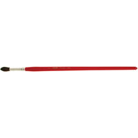 Round Marking Paint Brush, 9/32" Brush Width, Camel Hair, Wood Handle Helyx Safety & Industrial Supplies